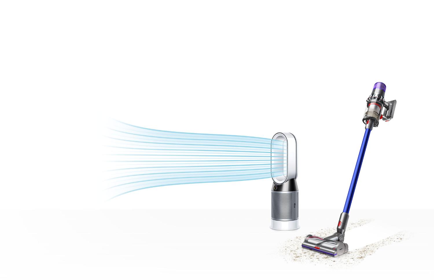 Dyson V11™ vacuum and Dyson Pure Cool™ air purifier